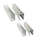 Easy Install Corrosion Resistant Flexible Stainless Steel Strut Channel C Shaped Seismic Brackets for sale