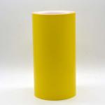 1Mil High Temperature Adhesive Label Material Matte Yellow Permanent Adhesive Polyimide With Glassine for sale