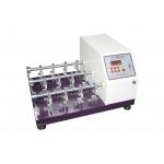 Leather Bally Flex Resistance Tester  Leather Flexometer Test Machine Six Twelve Station