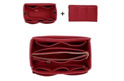 China 3mm Foldable Organizer Insert EN71 Felt Handbag With Zipper supplier