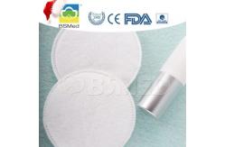 China Acceptable OEM White Cotton Pads for Customizable Cleaning Solutions supplier