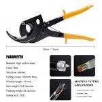 Rustproof Practical Ratchet Core Cutter , Multifunctional Ratchet Cable Cutting Tool