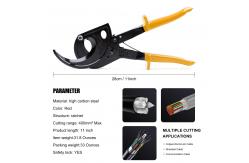 China Rustproof Practical Ratchet Core Cutter , Multifunctional Ratchet Cable Cutting Tool supplier