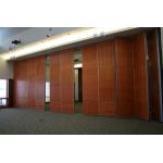 Sliding Aluminium Track Soundproof Office Partition Walls / Movable Room Dividers for sale