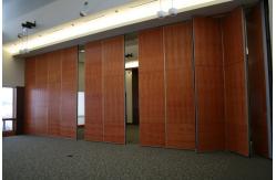China Sliding Aluminium Track Soundproof Office Partition Walls / Movable Room Dividers supplier