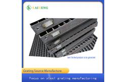 China ISO9001 Plug In Steel Metal Grating Galvanized Grid For Construction Engineering supplier