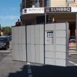 Smart System Easy Operation Dry Cleaning Locker Systems With Card Access