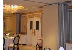 China 65 MM Thickness Soundproof Operable Partition Walls For Restaurant supplier