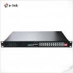 China Rackmount L2+ Industrial Ethernet Media Converter 24 Port 10/100/1000T + 4 Port 1000X SFP factory