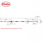 High Performance Mechanical Control Cable Push Pull Control Cable