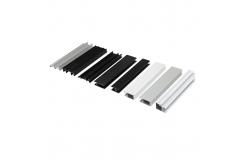 China 0.8mm 6063 Aluminium Door Profiles Sectional Anodized Surface supplier