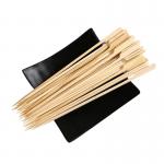Barbecue Wood Bamboo Paddle Skewer Sticks Disposable 18CM Food Grade For Grill for sale