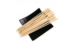 China Barbecue Wood Bamboo Paddle Skewer Sticks Disposable 18CM Food Grade For Grill supplier