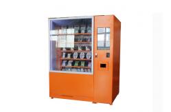 China 24 Hours Smart Hot Food Hamburger Vending Machine With Microwave Heating Function supplier