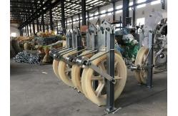 China Transmission Line Grounding Roller Conductor Stringing Blocks supplier