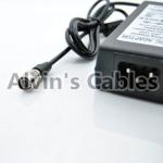 Industrial Basler Camera Power Adapter 12V 3A 6pin Female Hirose Black Color for sale