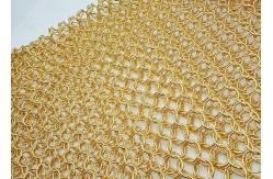 China Custom Design Lamp Shade Metal Ring Mesh With Installation Accessories supplier