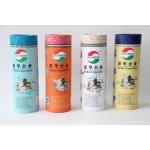 Cylinder Cardboard Paper Cans Packaging with Custom Logo Printing for sale