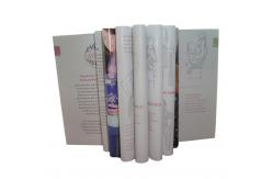 China Stapled Brochure Booklet Printing Hard Cover Flexi Bound Binding Vivid Image supplier