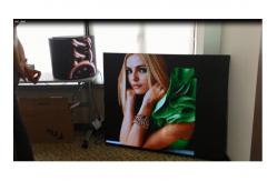 China Wall Mounted P10 RGB LED Screen With Real Pixel 10000 Dots / ㎡ 320 * 160mm supplier