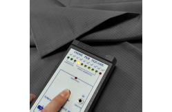 China 0.5 Grid 75D*75D Anti Static ESD Fabrics Polyester Non Static Fabric supplier