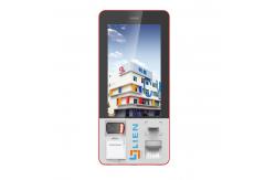 China Wall Mount Self-Ordering Kiosk With Thermal Printer And POS reader supplier