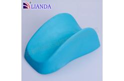 China Soft Back Massage Memory Foam Cushion Pads Lumbar Support Linen Cover supplier