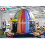 Go Outdoors Air Tent Colorful Inflatable Disco Tent Bounce House With Air Blower For Amusement Park for sale