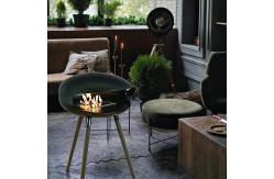China Bio  1.5L Free Standing Bioethanol Fires 70cm Cocoon Ethanol Fireplace supplier
