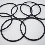 Black NBR FKM O Ring Seal Hydraulic Silicone Rubber Seal Ring Viton for sale