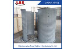 China Double Grooved LBS Sleeve For Multilayer Spooling , 10-50mm Rope Dia supplier