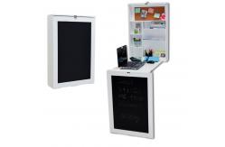 China Hand Painting MDF Foldable 17.5cm Depth Wall Mounted Ironing Cabinet supplier