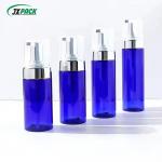 250/200/150/120/100 Ml Cosmetic Cleansing Travel Size Foam Pump Bottle Foam Pump Bottle With Brush for sale