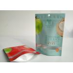 Plastic Coconut Powder Snack Bag Packaging Customized Laminated Resealable With Zipper
