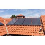 Aluminum Alloy Copper Pipe Material Flat Panel Solar Collectors Solar Geysers for sale