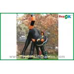 LED Lighting Inflatable Holiday Decorations Funny Inflatable Halloween Cat for sale