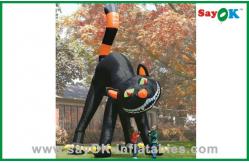 China LED Lighting Inflatable Holiday Decorations Funny Inflatable Halloween Cat supplier