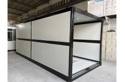 China Popular Steel Structure Mobile Foldable Container House Waterproof Prefab Home supplier