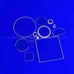 Circular High Temperature Resistant Sapphire Quartz Tablets Optical Observation Lenses for sale