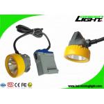 1000 Battery Cycles Mining Hard Hat Led Lights 15000lux High Beam Corded Lamp for sale