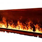 Freestanding Water Mist Fireplace with Remote Control and Automatic Water Addition