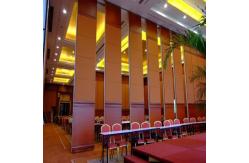 China Sound Proof Movable Partition Walls For Auditorium / Folding Panel Partitions supplier