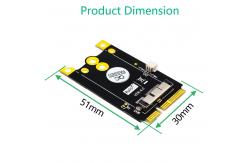 China Mini PCIe Converter Adapter For BCM943602CS Broadcom  WiFi And Bluetooth Cards supplier