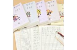 China A5 / B5 Exercise Book Printing 40 Sheets Gold / Silver Hot Stamping supplier