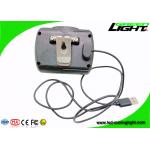 4.2W 13000lux LED Miners Cap Headlamp Rechargeable Battery 348lum
