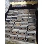OEM China Casting Iron Railroad Rail Tie Plates   for Rail Construction Project