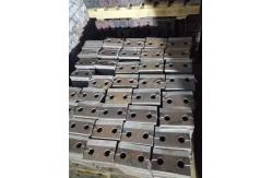 China OEM China Casting Iron Railroad Rail Tie Plates   for Rail Construction Project supplier