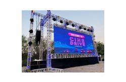 China HD High Resolution Movable Video Wall Rental Outdoor LED Screen Display Waterproof supplier