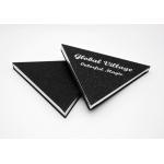 Eco Friendly Triangle Eyeshadow Palette Special Shaped With Magnetic Closure