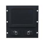 Ip65 Weatherproof  Balck Rubber Industrial Touchpad Rear Panel Mounting for sale